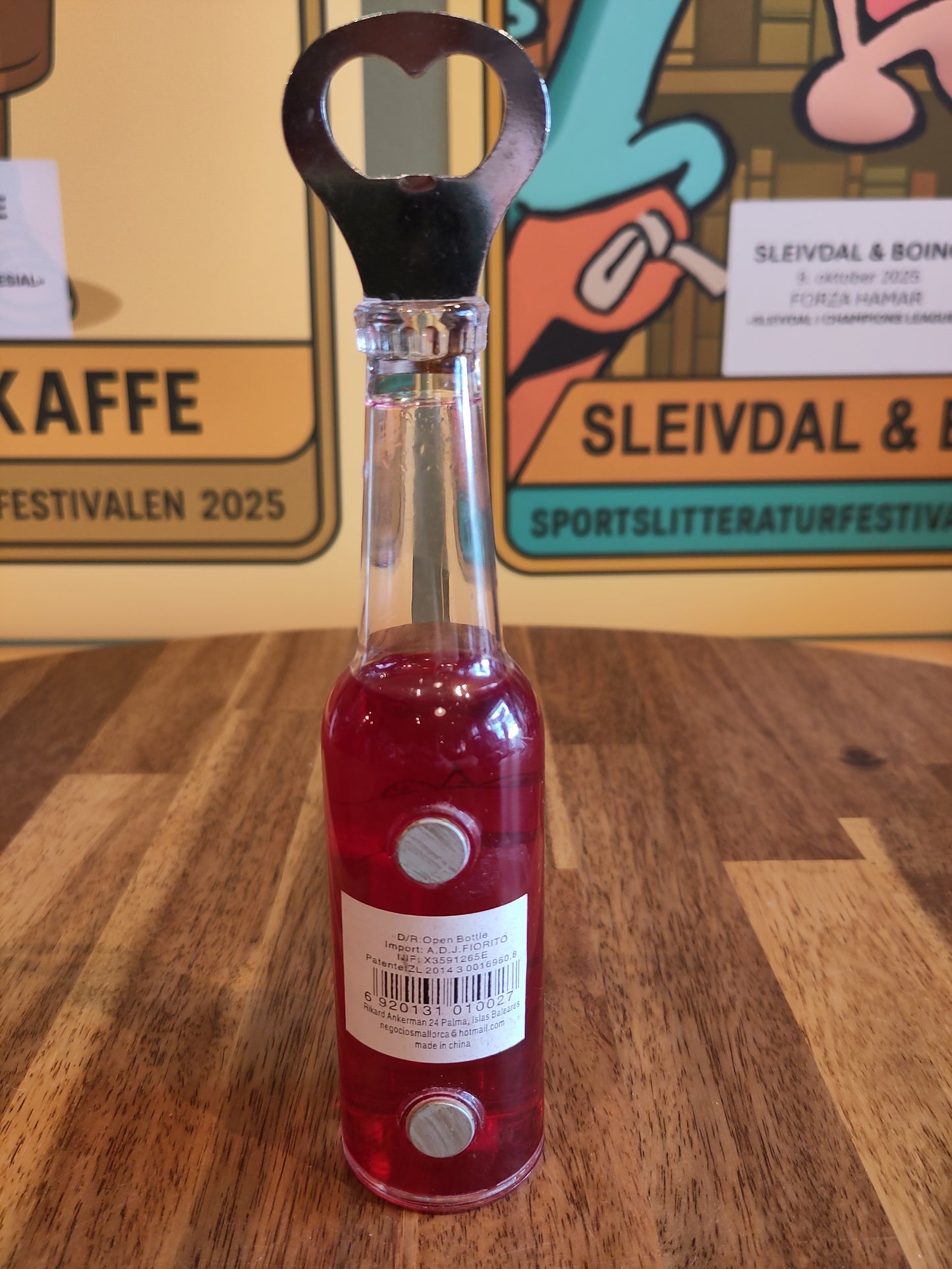 Manchester United flaske m/ opptrekker*