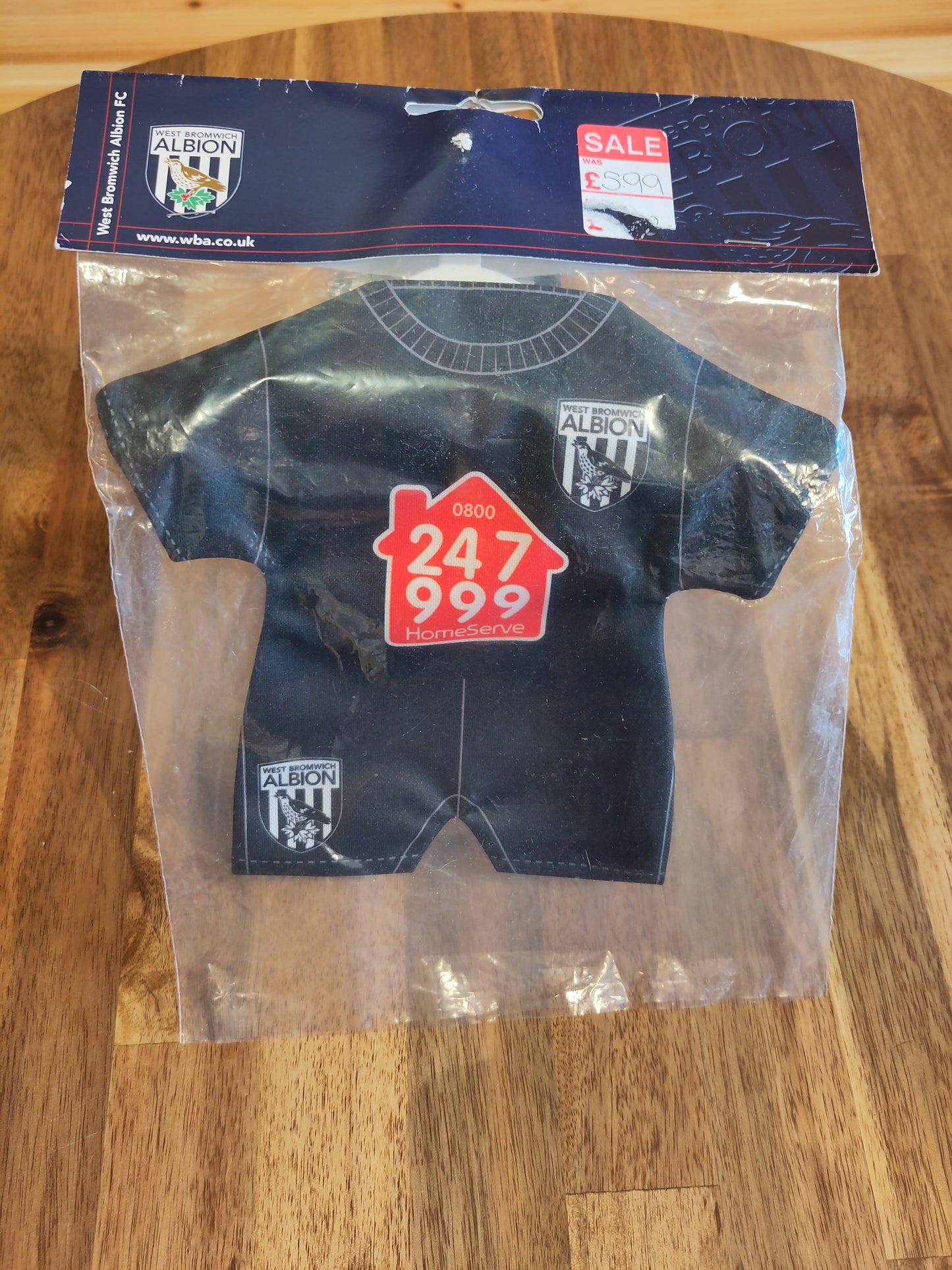 West Bromwich Albion minidrakt sugekopp/bil*