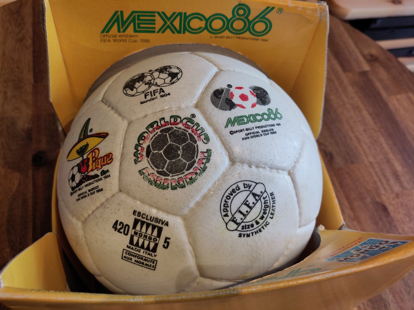 VM 1986 Mexico ball*