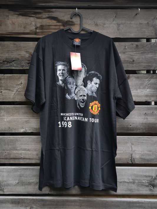 Manchester United t-skjorte Scandinavian Tour 1998-99*