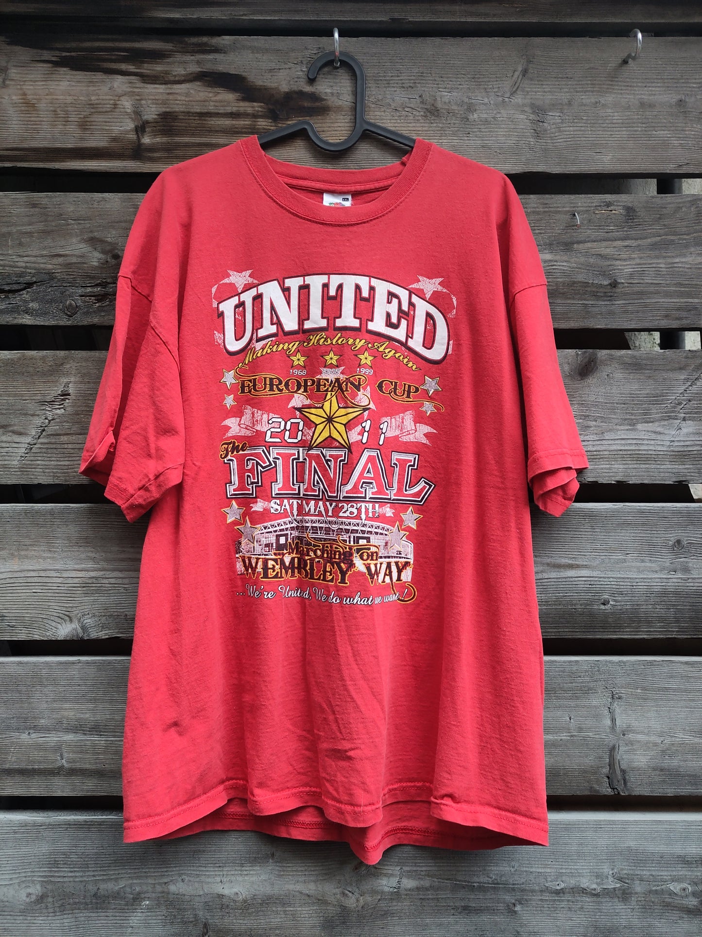 Manchester United t-skjorte Champions League Final 2011*