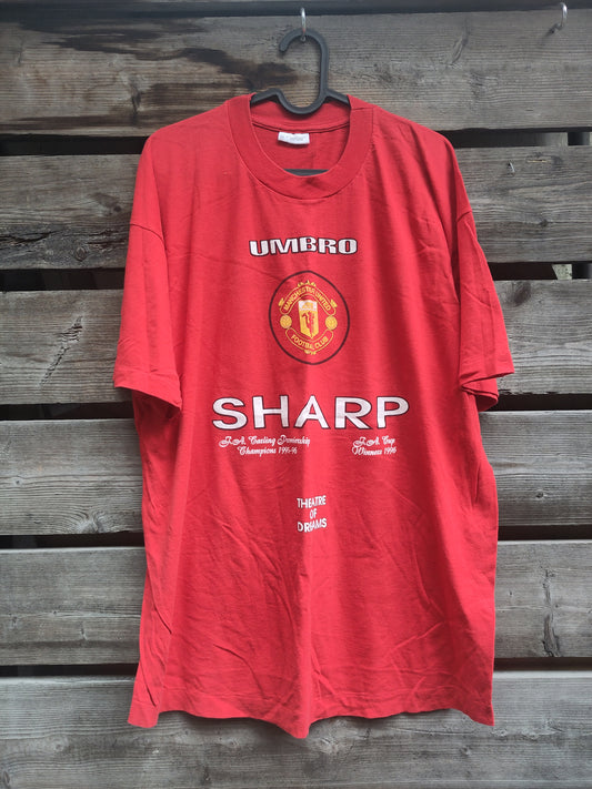Manchester United t-skjorte 1996-97 Solskjær*