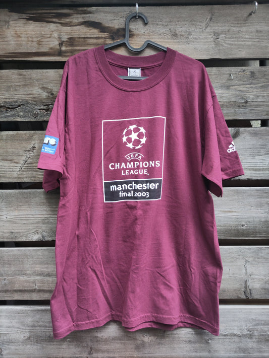 UEFA Champions League Final 2002-03 t-skjorte*