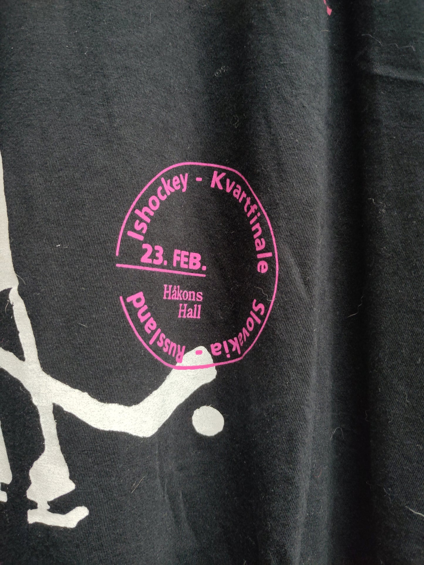 OL 1994 Lillehammer t-skjorte Ishockey kvartfinale 23.2 Slovakia - Russland*