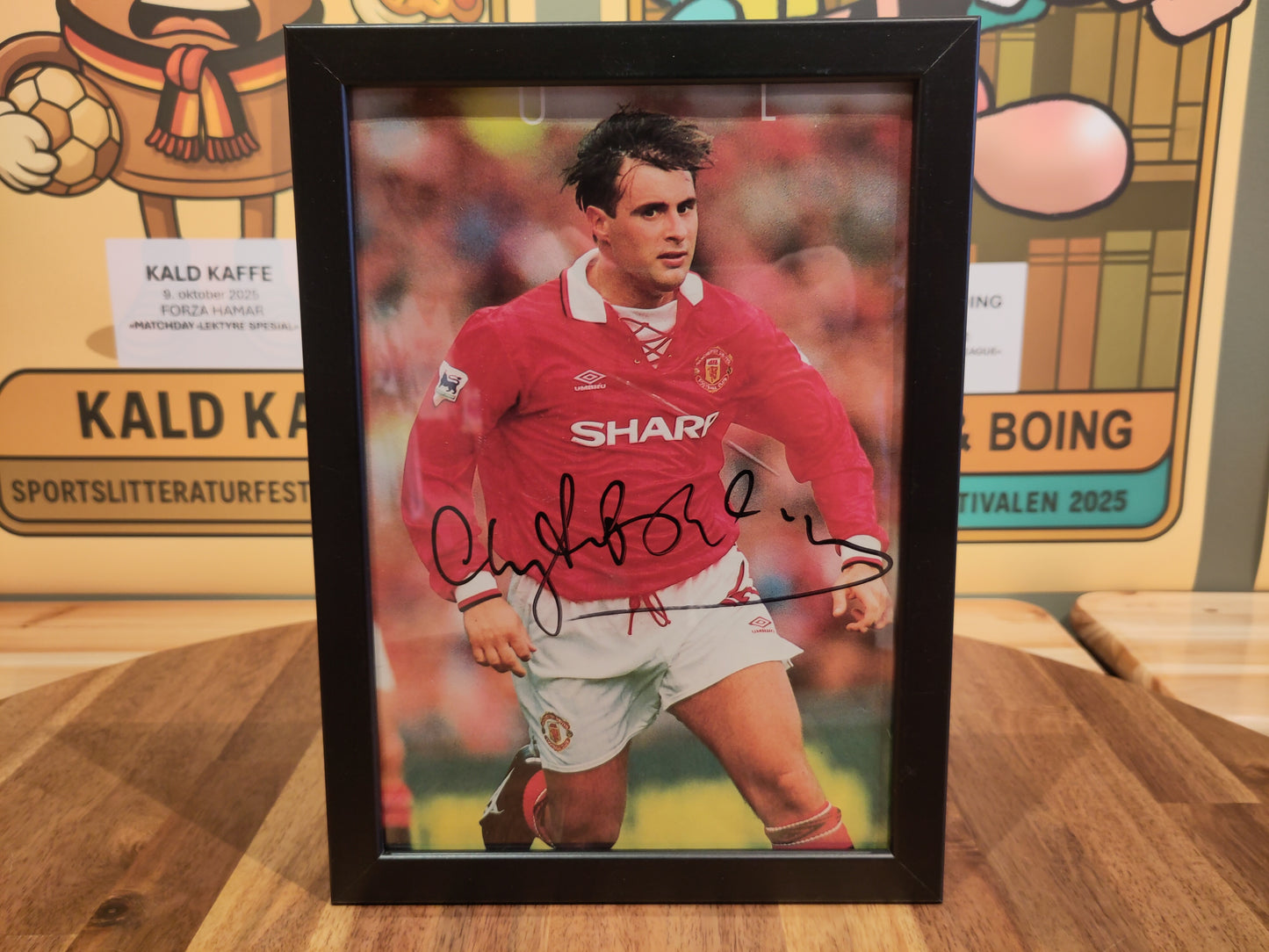 Manchester United bilde signert Clayton Blackmore*