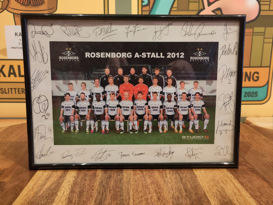 Rosenborg bilde lag 2012 autografer