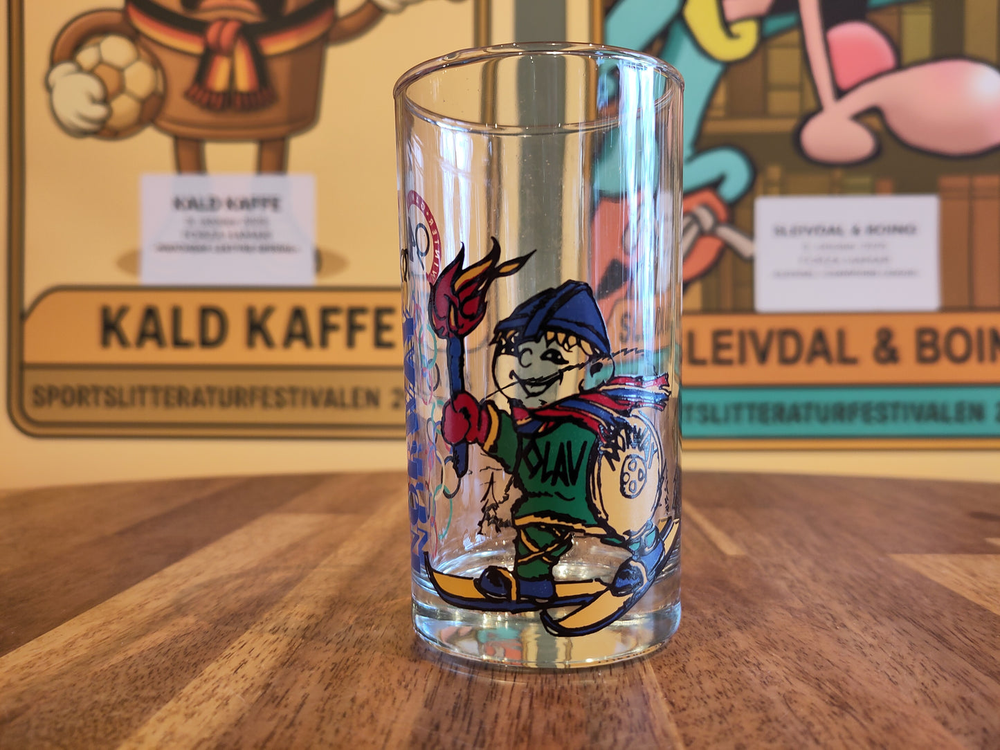 OL 1994 Lillehammer glass Håkon uoffisielt*