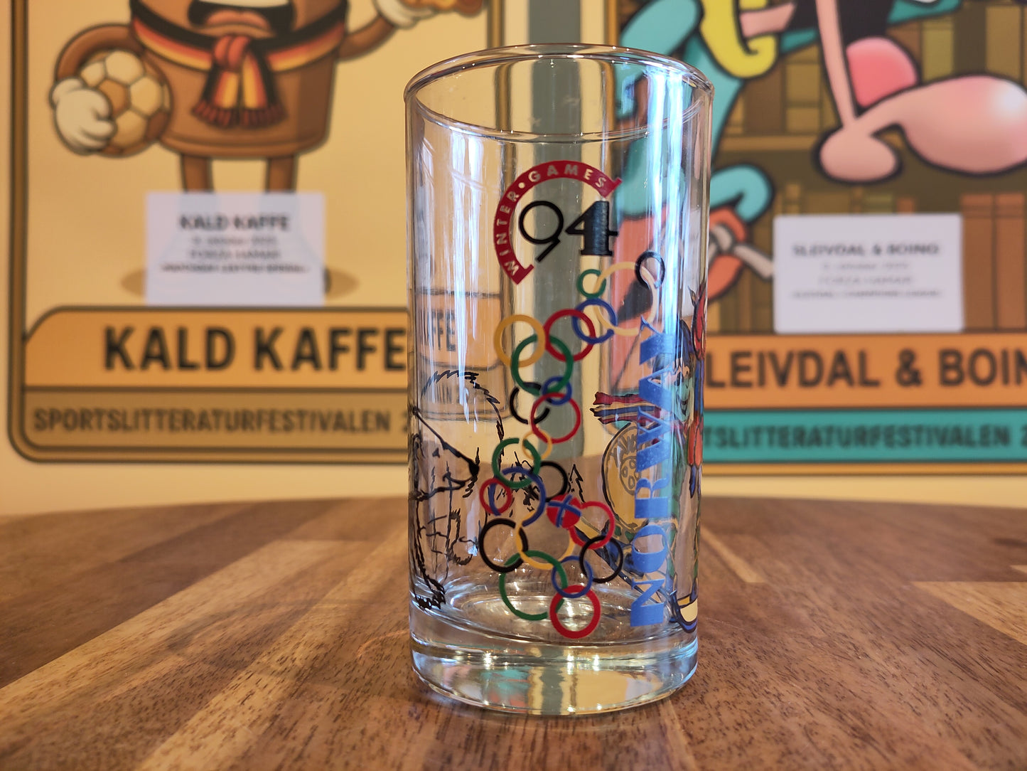 OL 1994 Lillehammer glass Håkon uoffisielt*