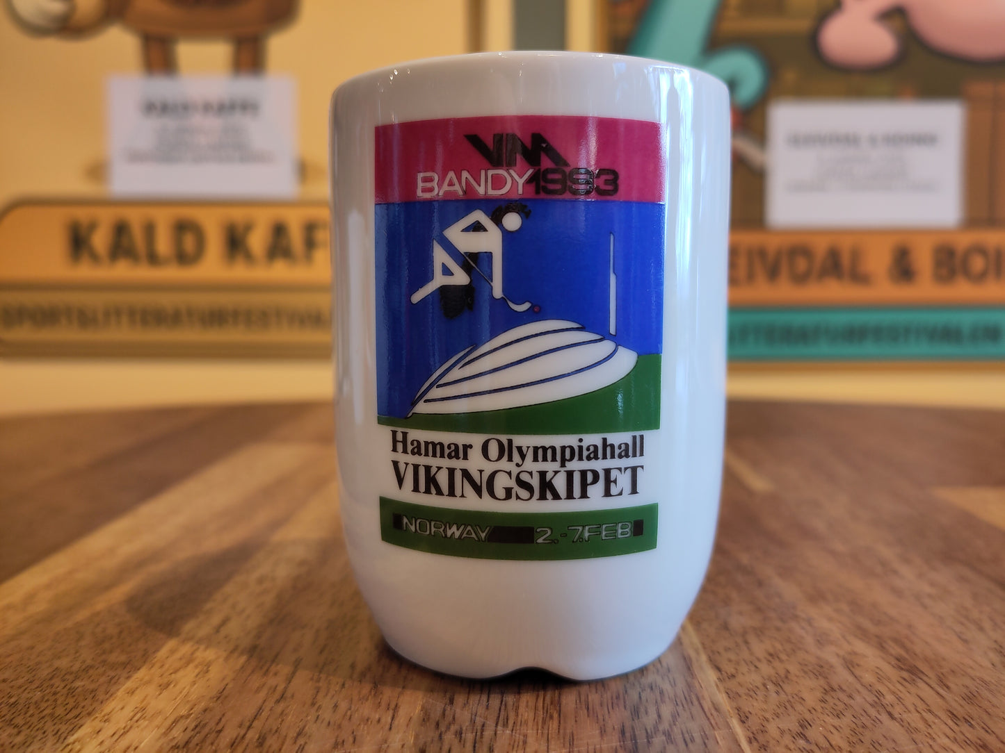 Bandy-VM 1993 krus Vikingskipet*