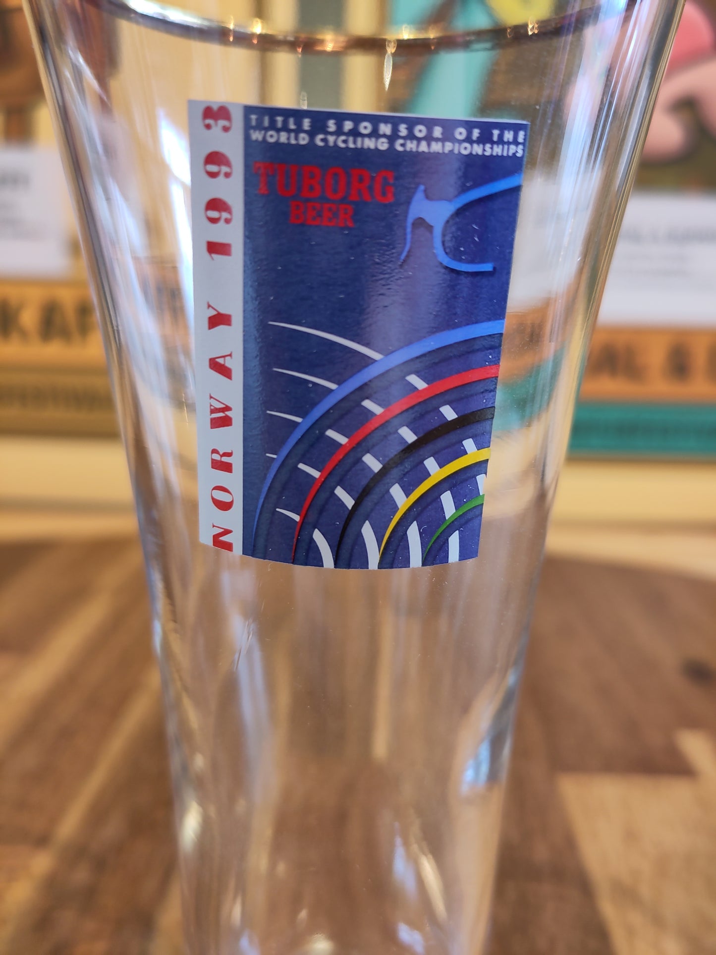 Sykkel-VM 1993 Oslo glass Tuborg*