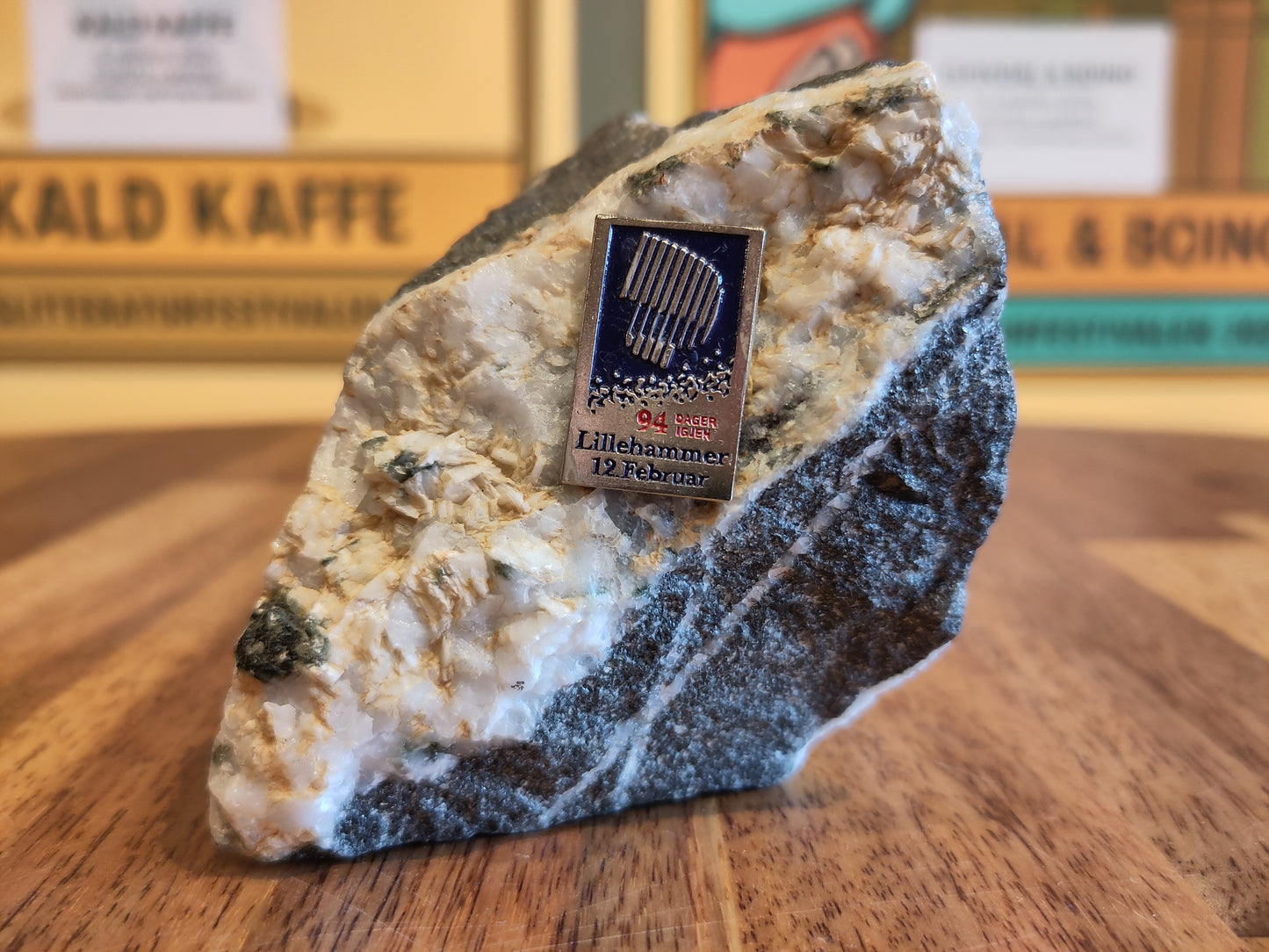 OL 1994 Lillehammer stein 94 dager igjen*