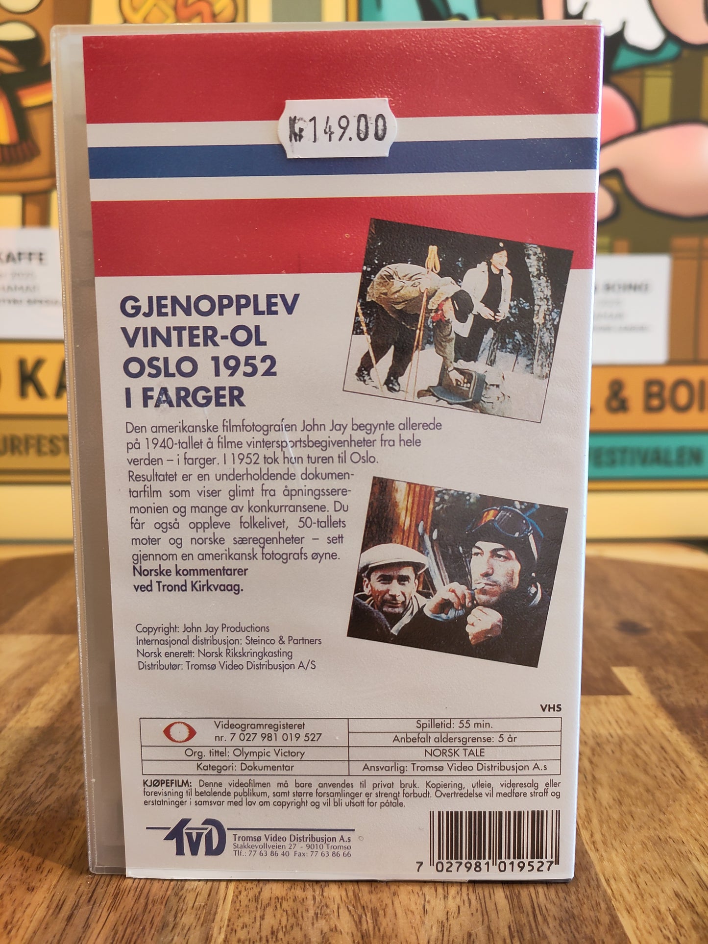 VHS: OL 1952 Oslo - Olympiske tilbakeblikk*
