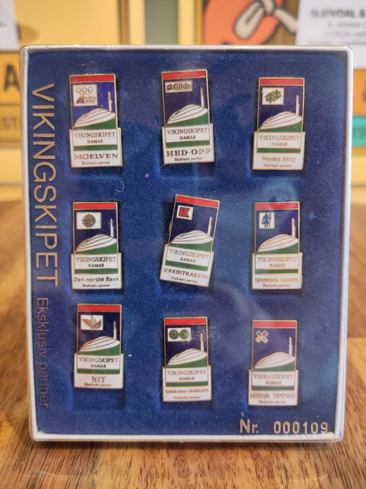 PINS: Vikingskipet sponsorsett*