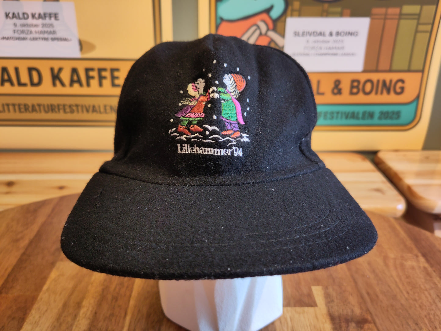 OL 1994 Lillehammer caps Kristin og Håkon*