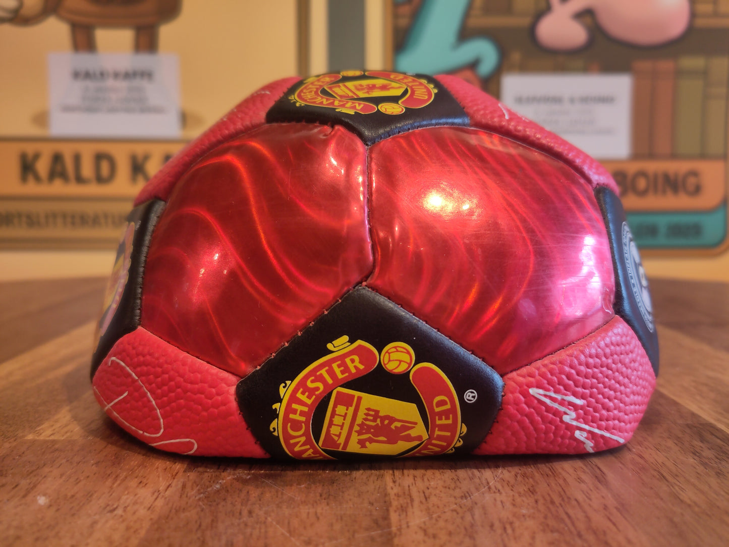 Manchester United ball autografer*