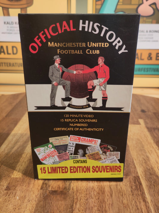 Manchester United - Official History - VHS og suvenirer v2*