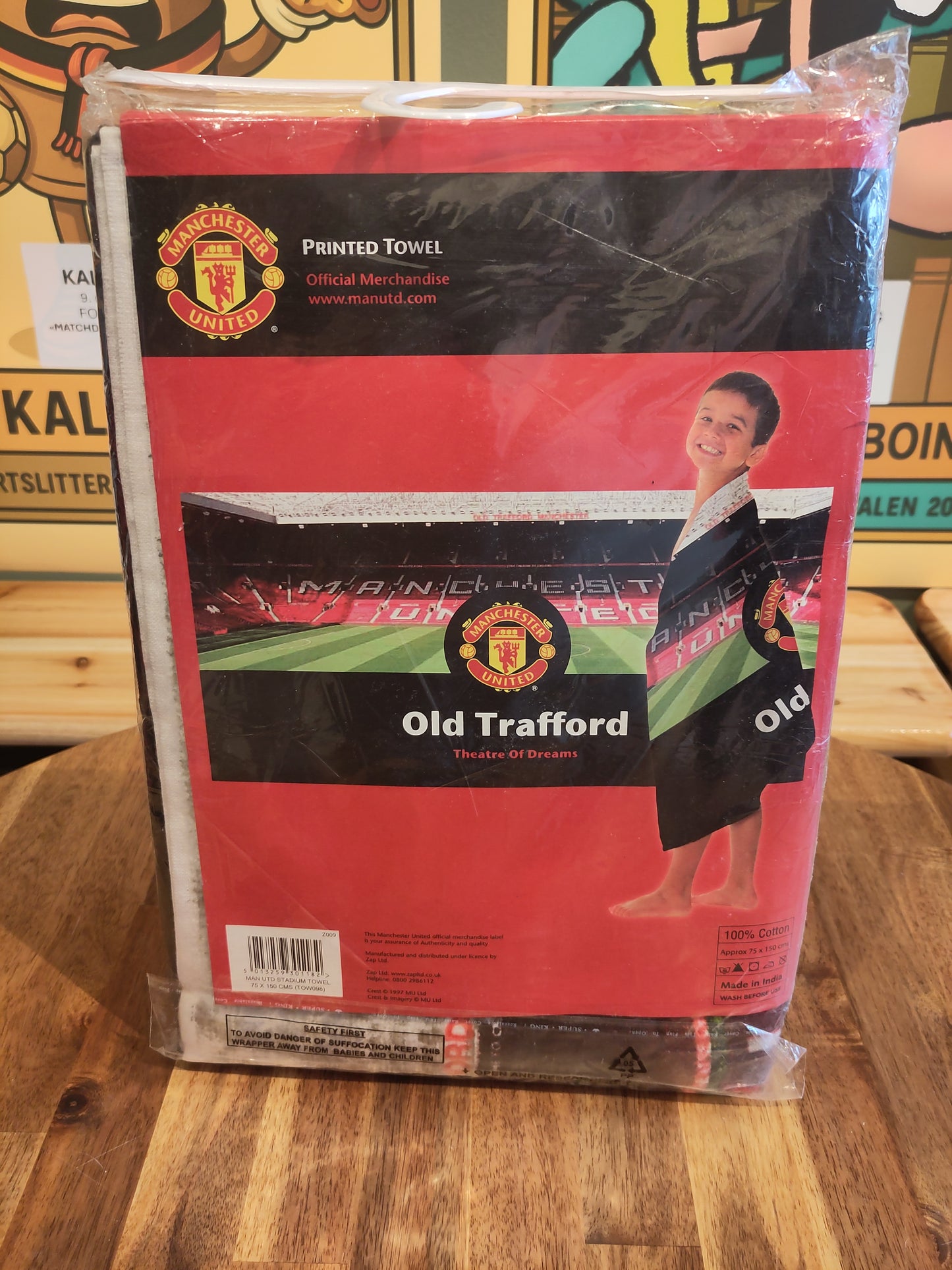 Manchester United håndkle Old Trafford*