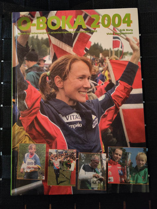 BOK: O-boka 2004 - norsk og internasjonal orienteringsidrett sesongen 2003 (Borg/Benjaminsen)