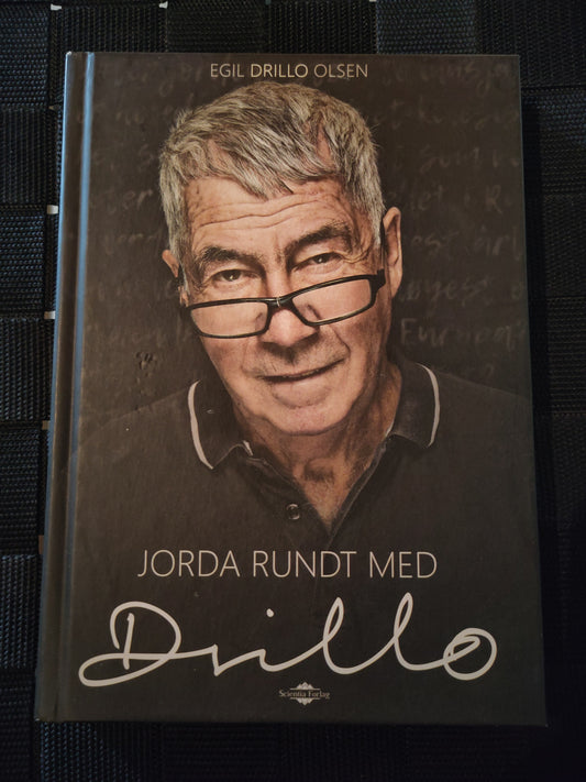 BOK: Jorda rundt med Drillo (Olsen) signert
