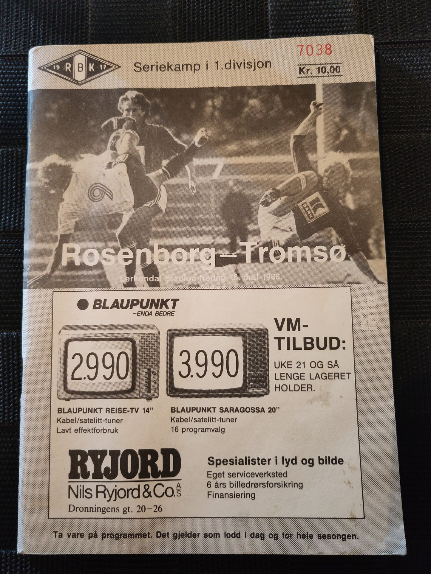 Kampprogram: Norsk fotball