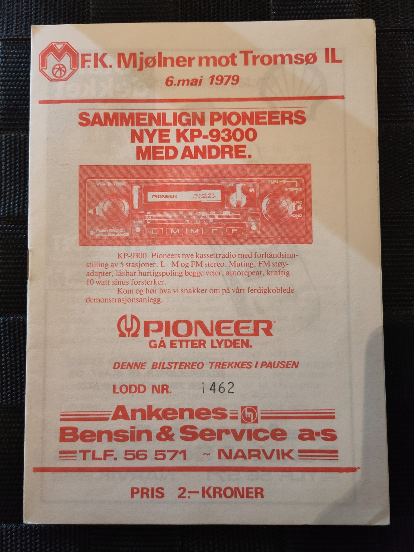 Kampprogram: Norsk fotball