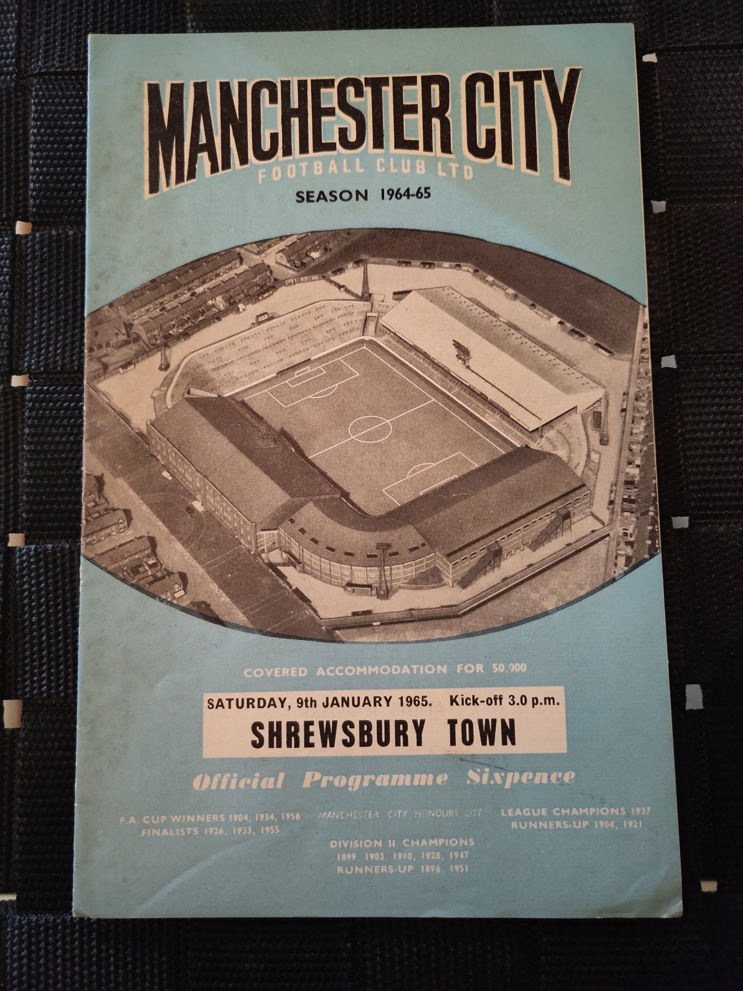 Kampprogram: Diverse engelsk fotball