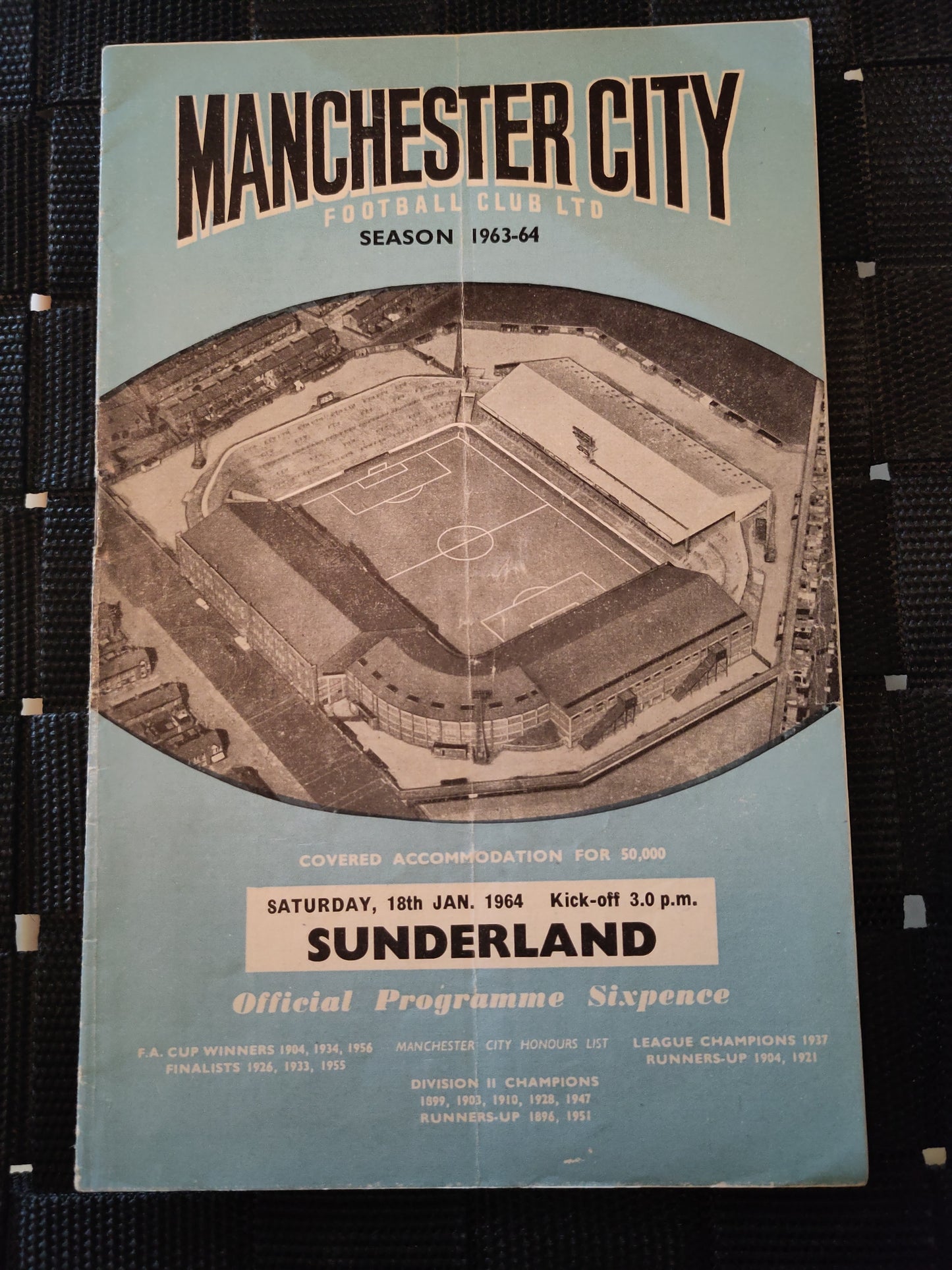 Kampprogram: Diverse engelsk fotball