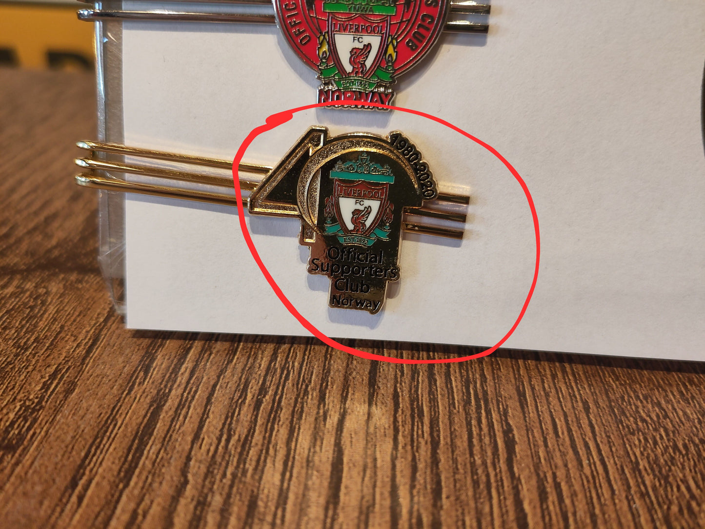 Slipsnåler (fotball diverse)*