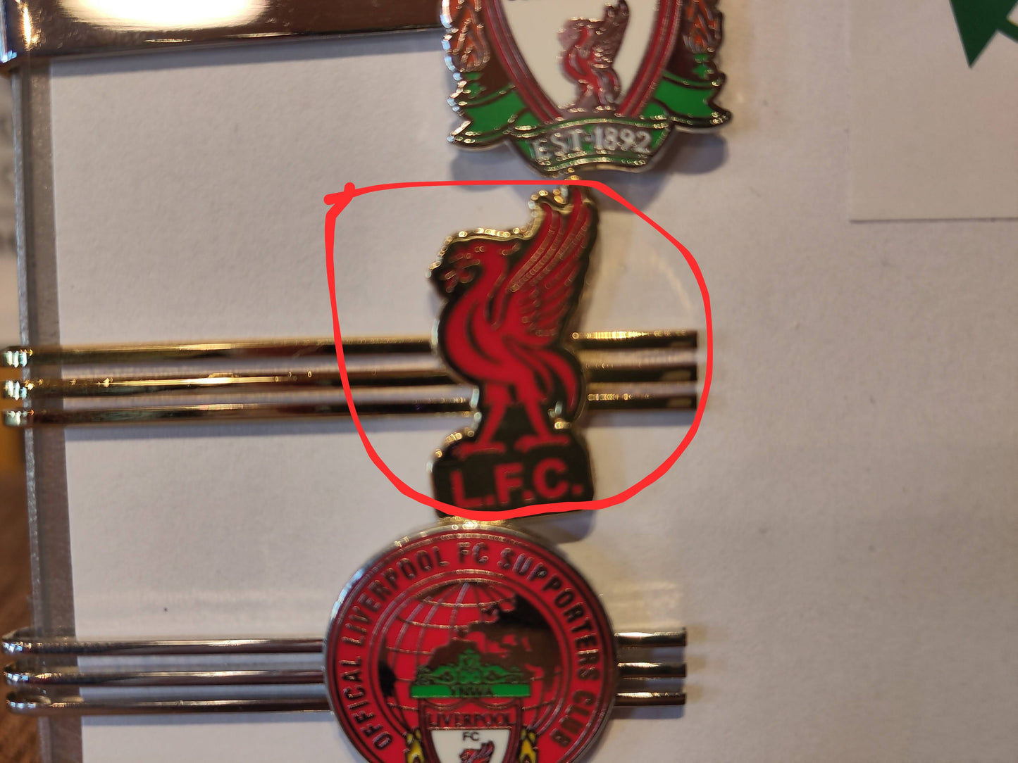 Slipsnåler (fotball diverse)*