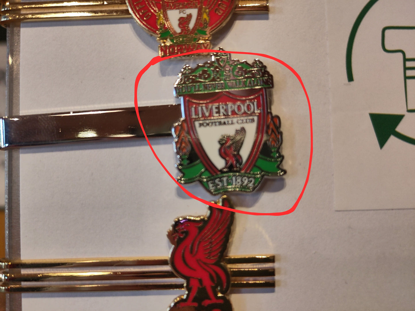 Slipsnåler (fotball diverse)*