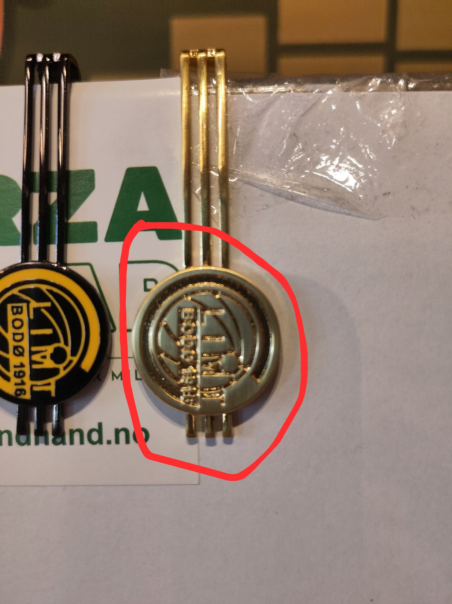 Slipsnåler (fotball diverse)*