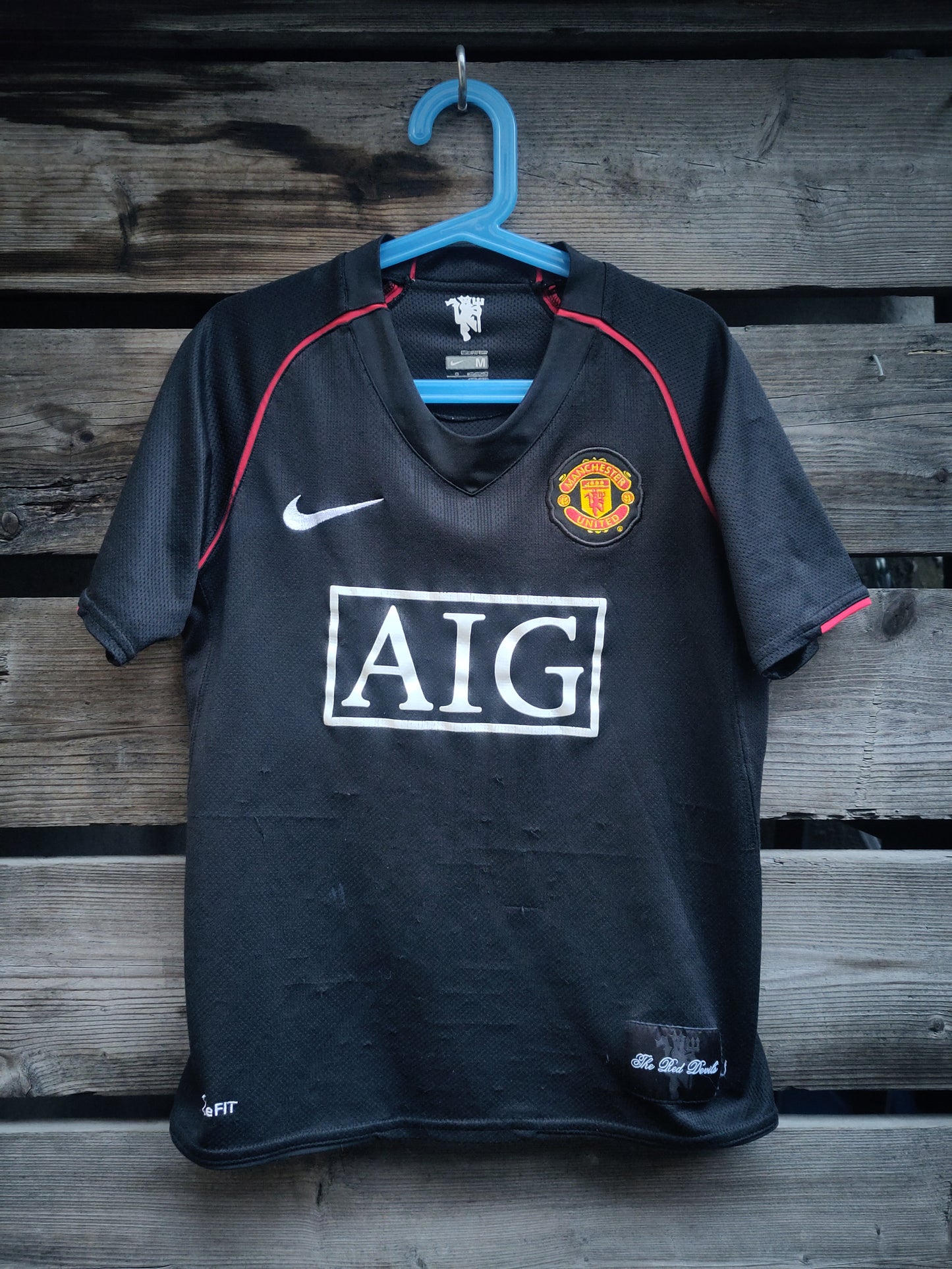 Manchester United drakt 2007-08 borte Tevez barn