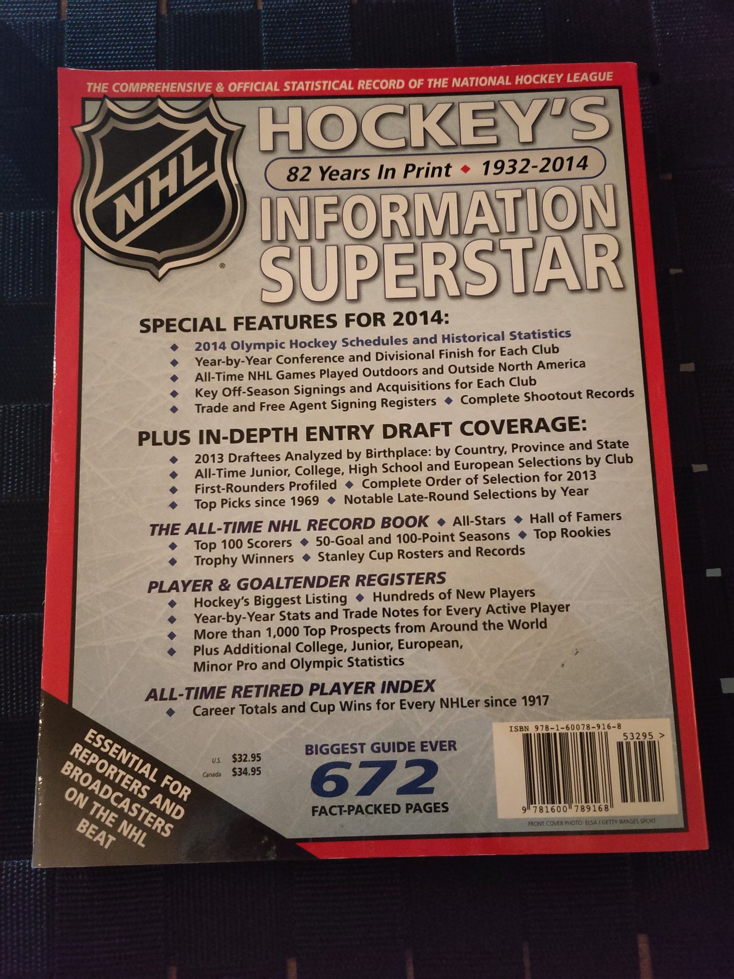 BOK: National Hockey League Official Guide & Record Book 2014