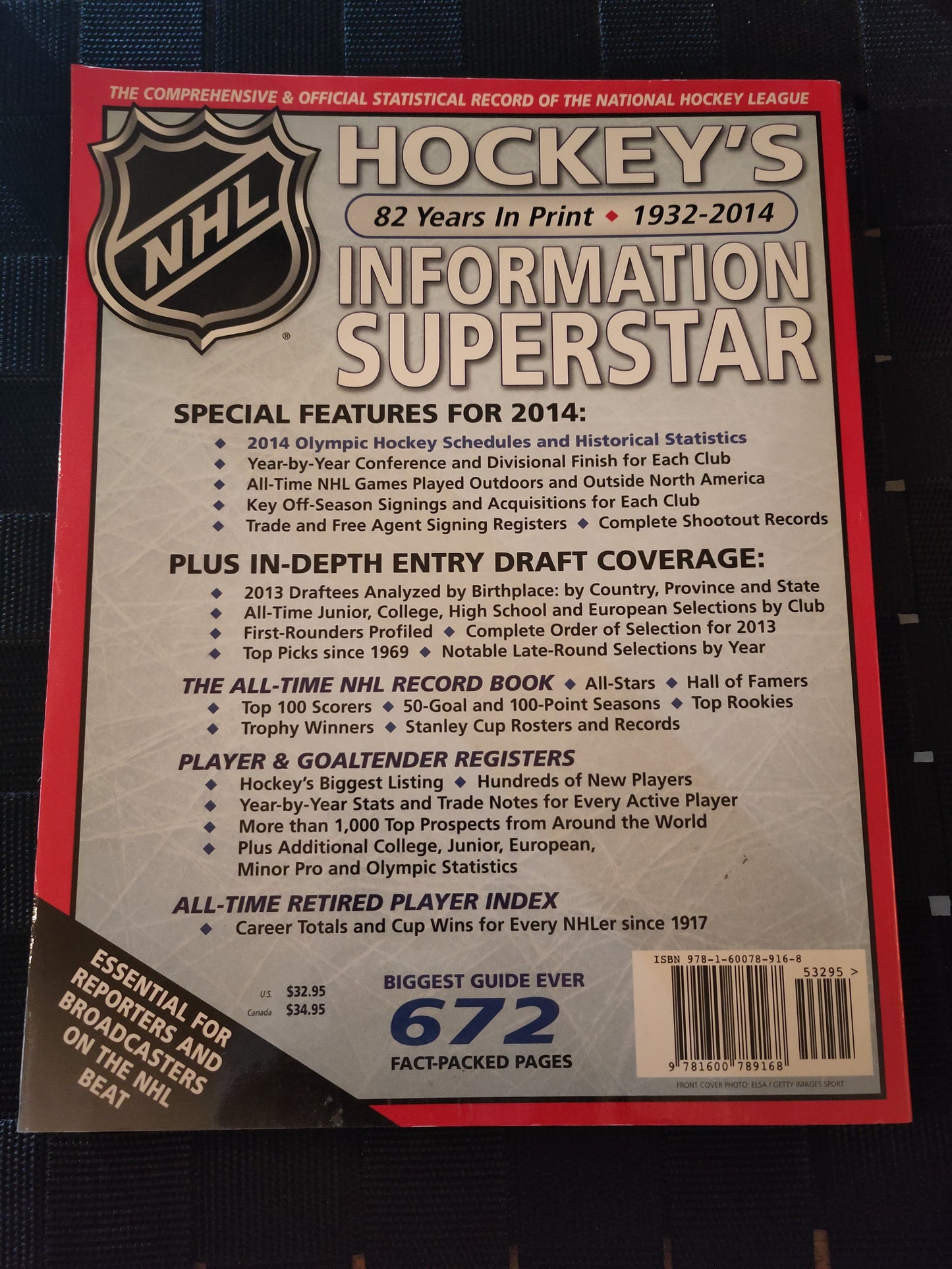 BOK: National Hockey League Official Guide & Record Book 2014