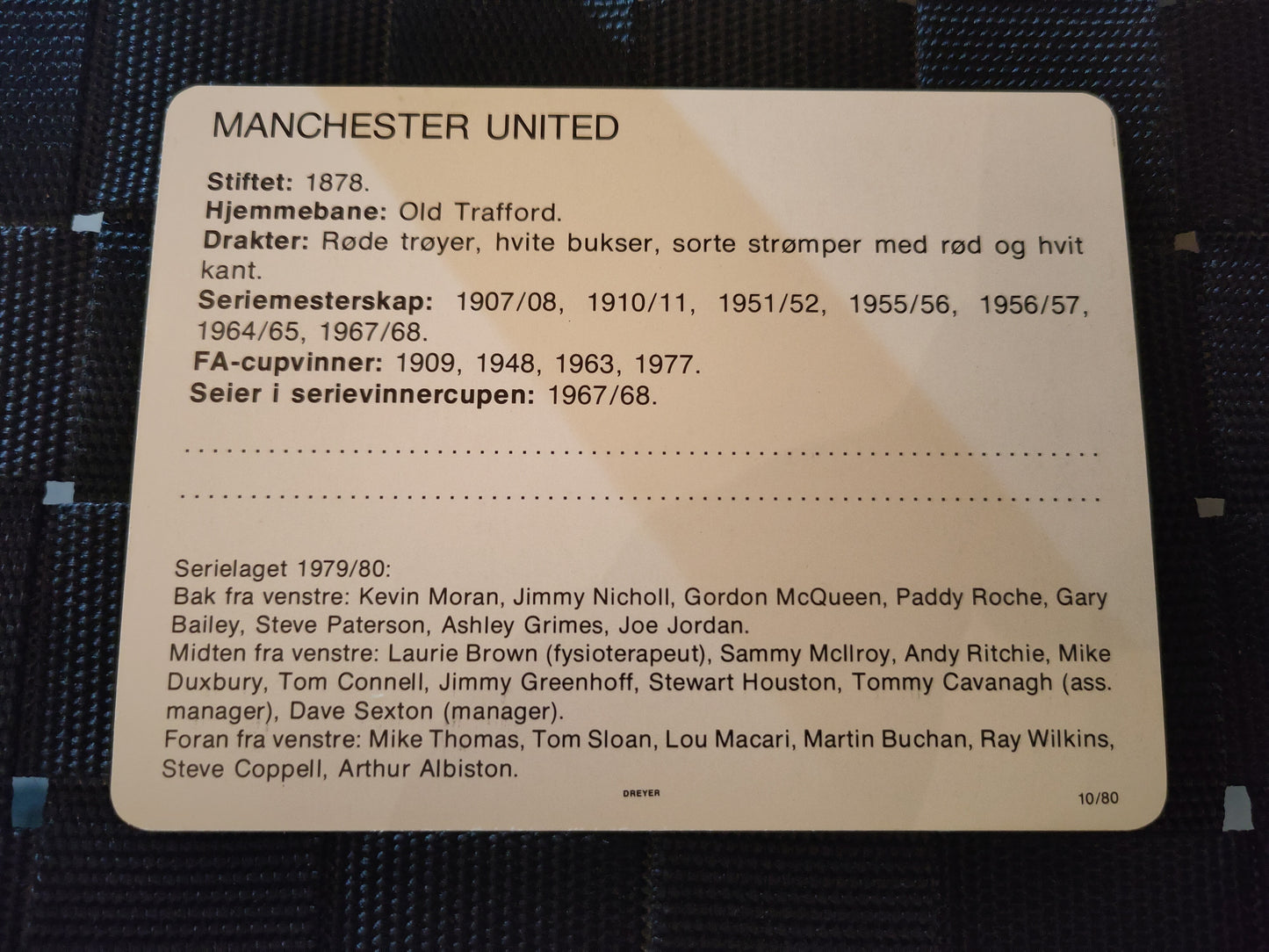 Kort: Lagserien norske og internasjonale lag