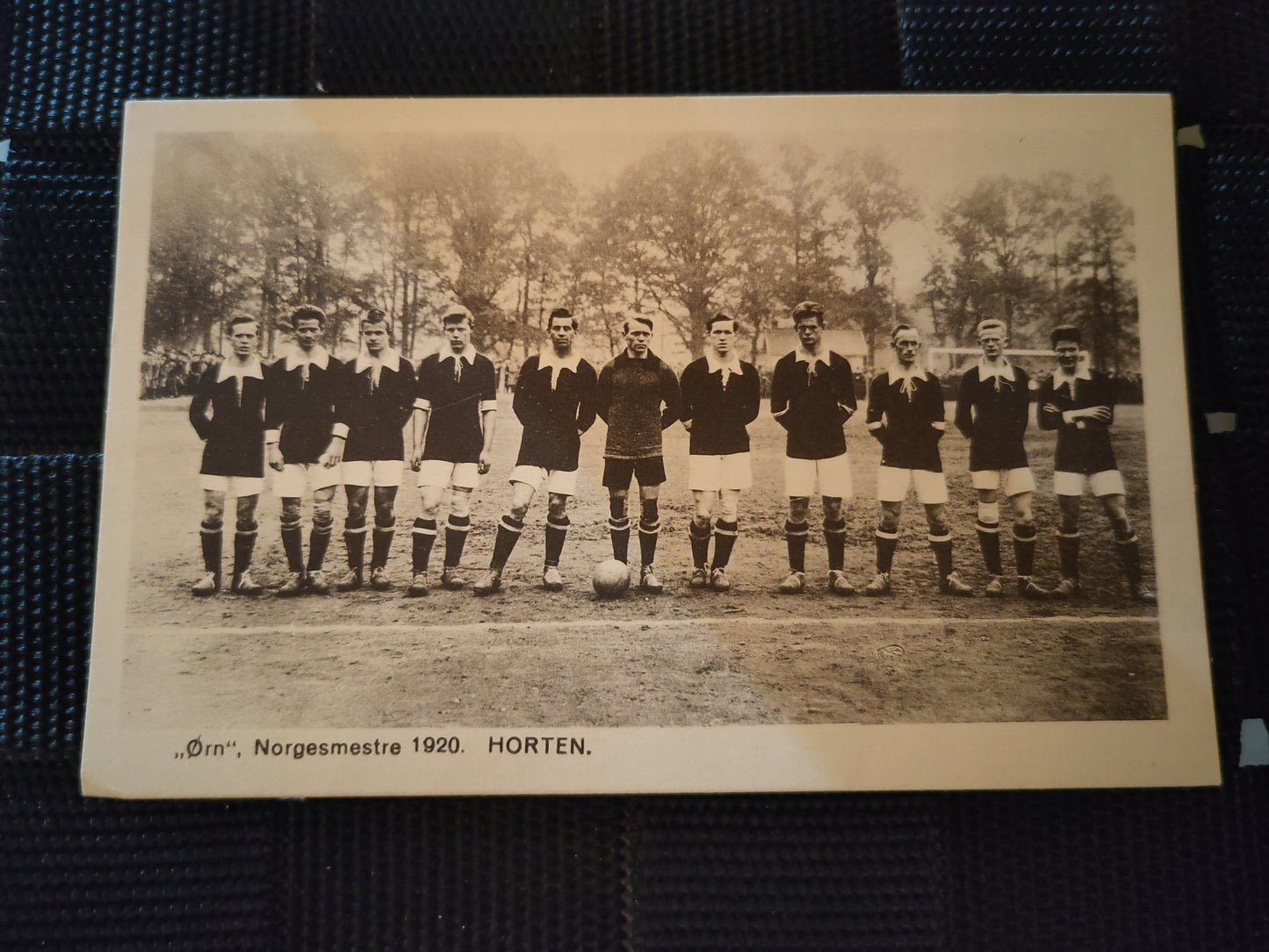 Postkort: Diverse fotball