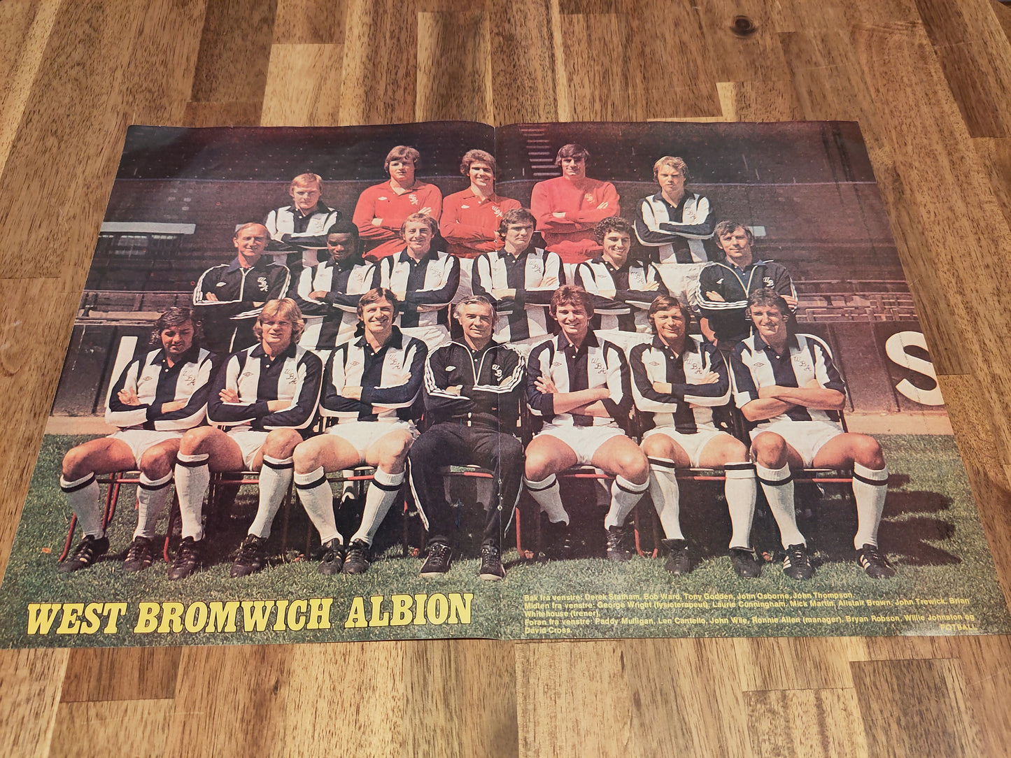 Plakater: Lagbilder engelske lag 70-tall