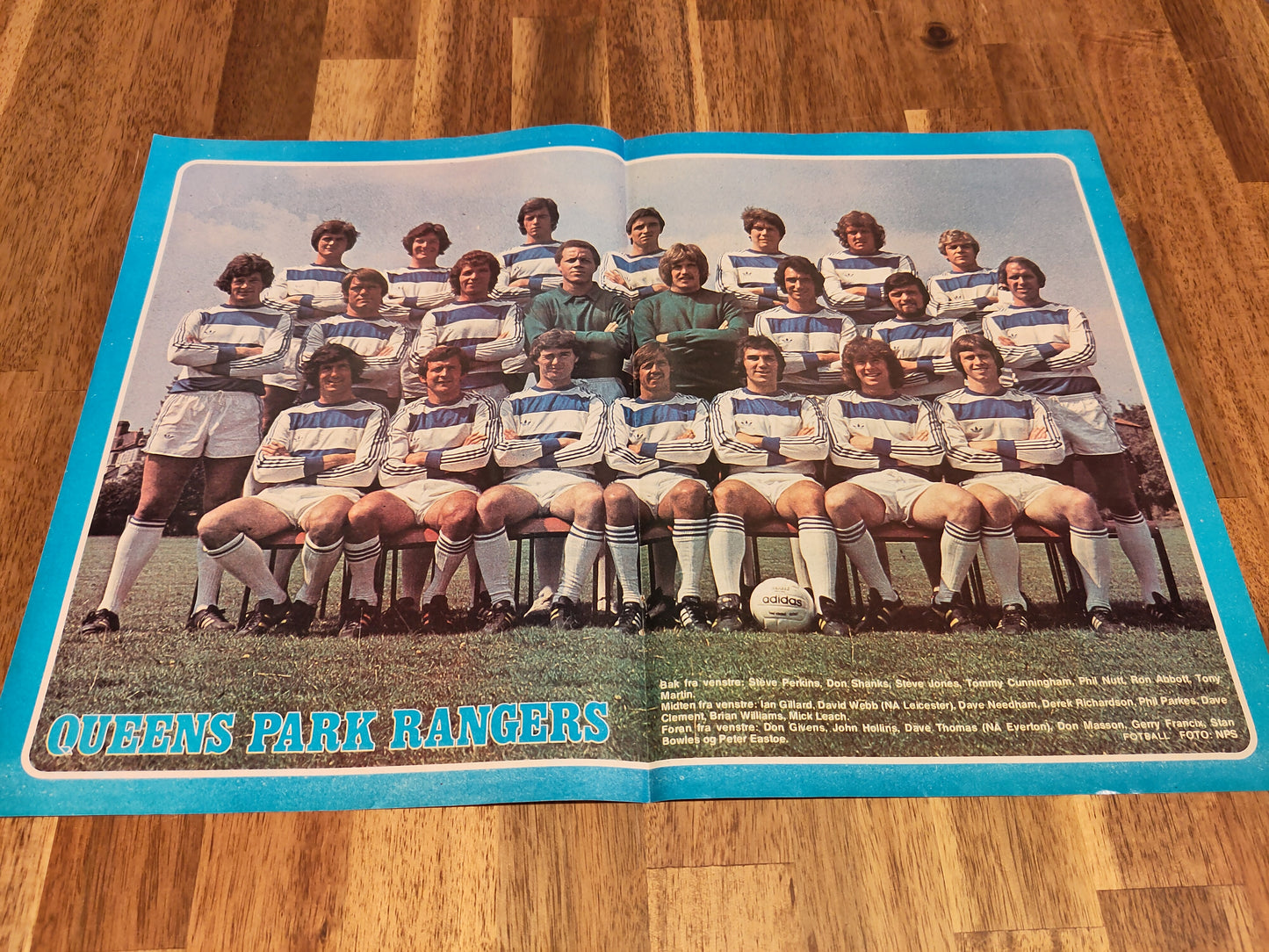 Plakater: Lagbilder engelske lag 70-tall