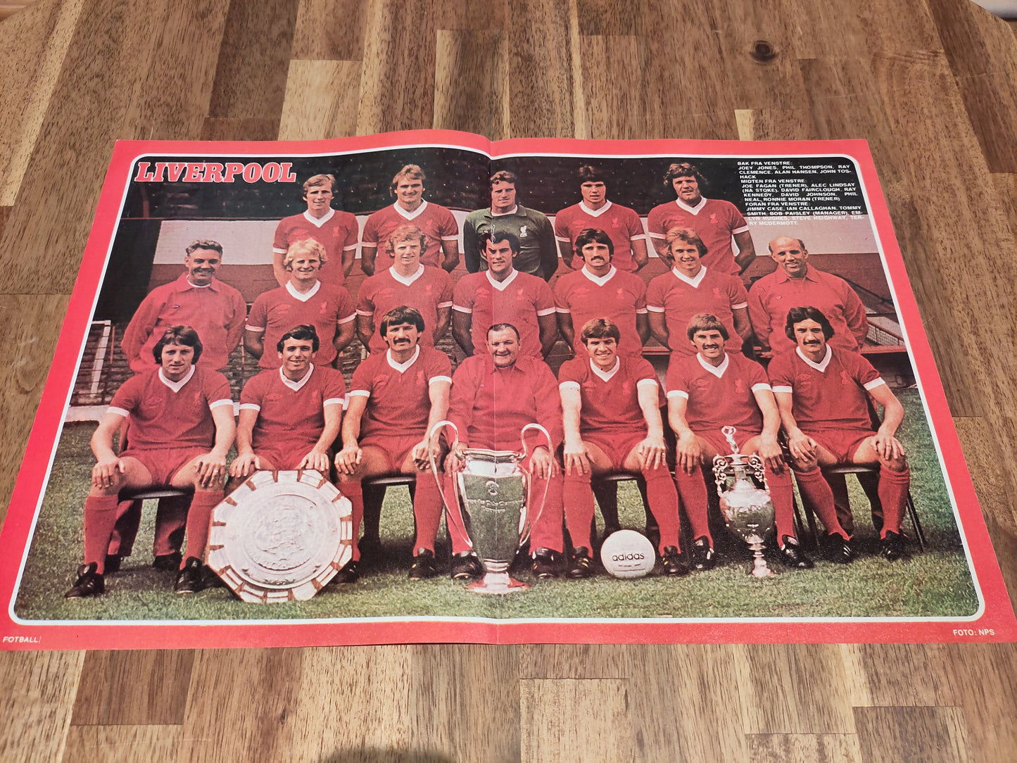 Plakater: Lagbilder engelske lag 70-tall