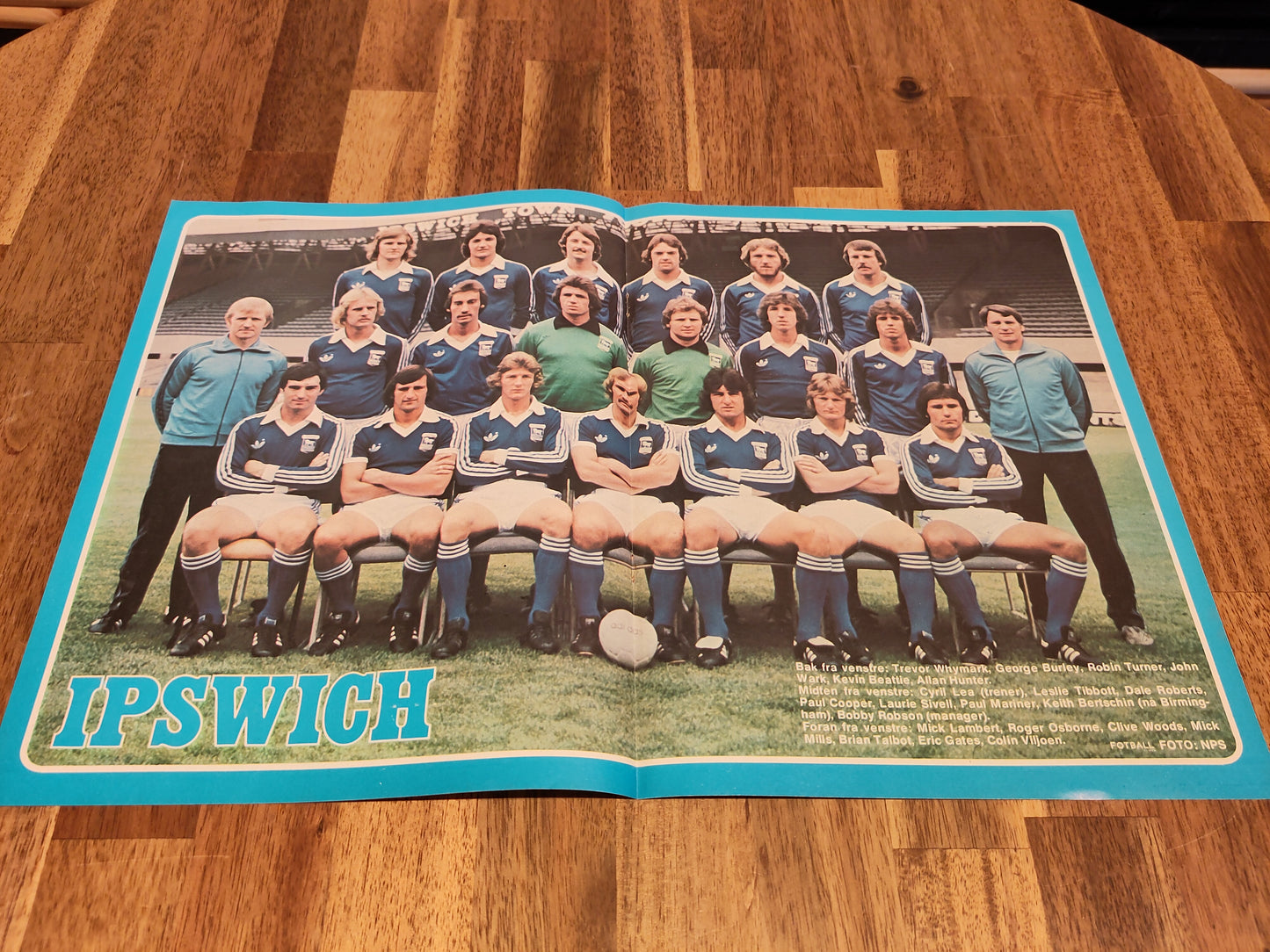 Plakater: Lagbilder engelske lag 70-tall