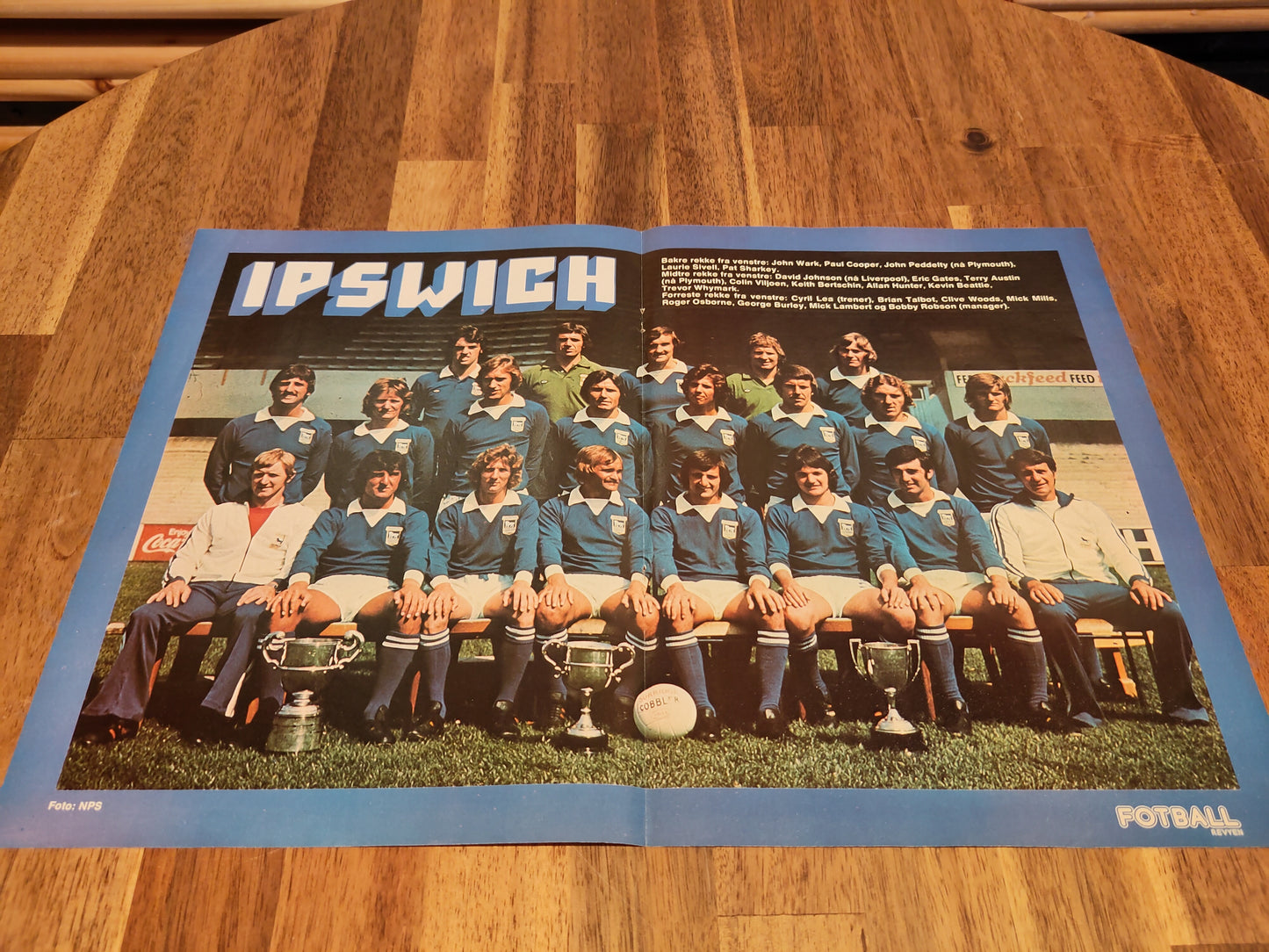 Plakater: Lagbilder engelske lag 70-tall