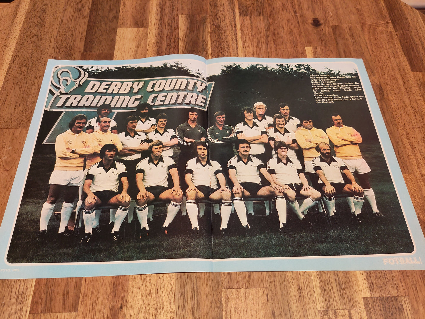 Plakater: Lagbilder engelske lag 70-tall