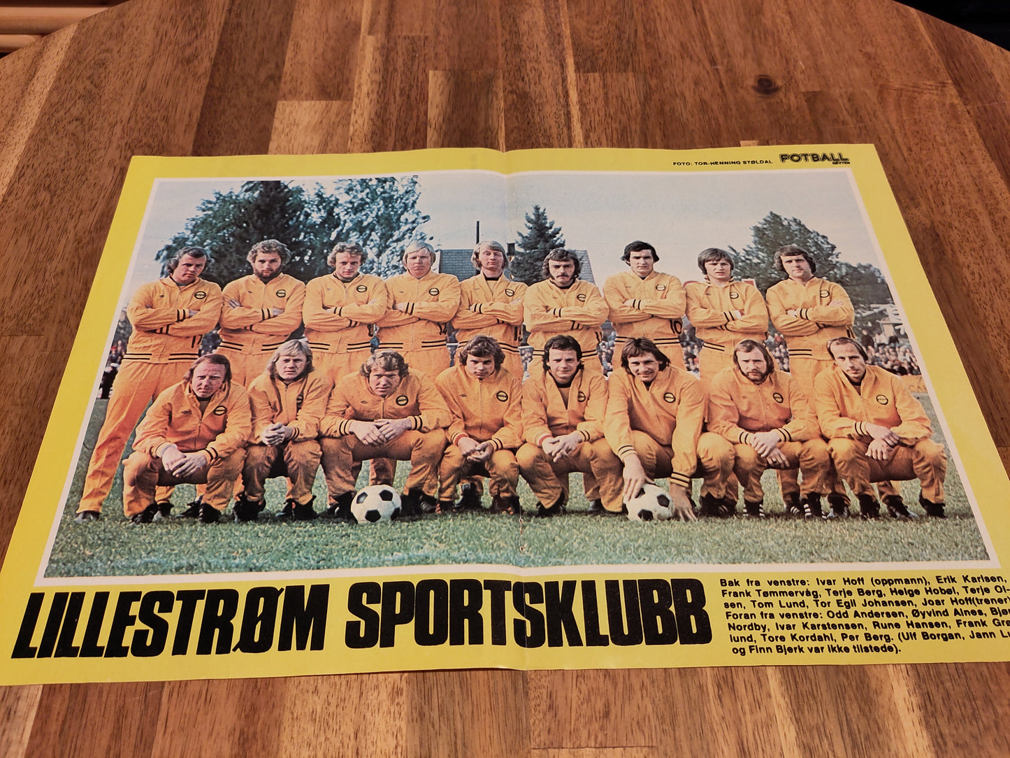 Plakater: Lagbilder norske lag 70-tall