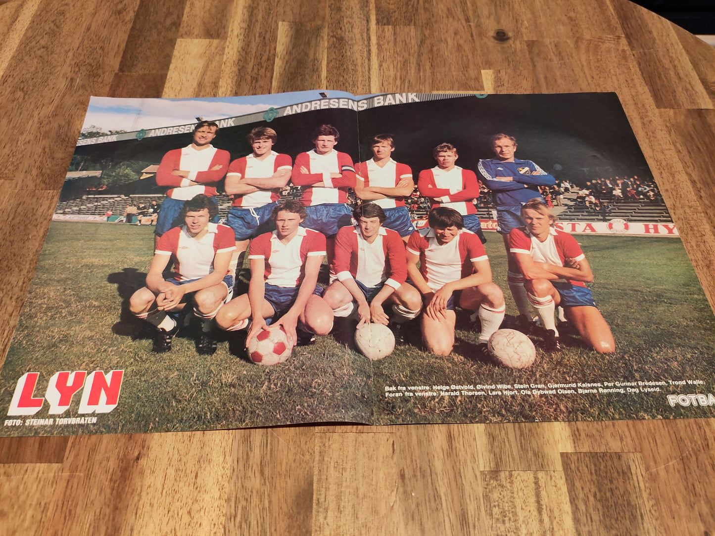 Plakater: Lagbilder norske lag 70-tall