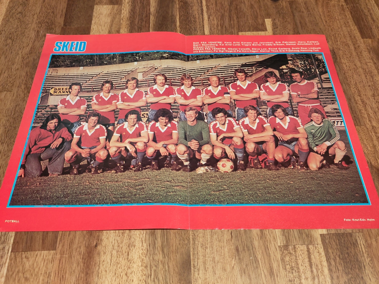 Plakater: Lagbilder norske lag 70-tall