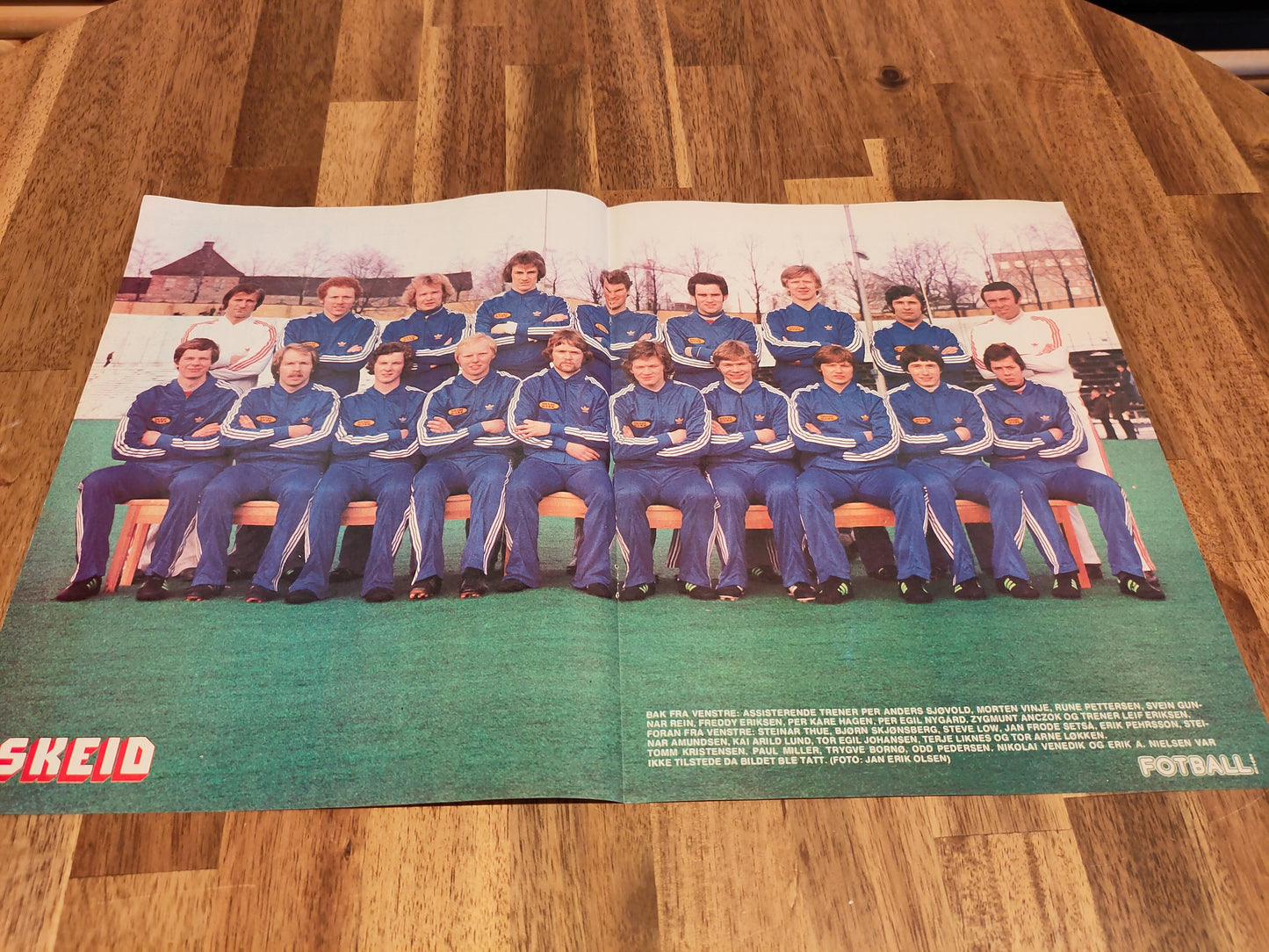 Plakater: Lagbilder norske lag 70-tall