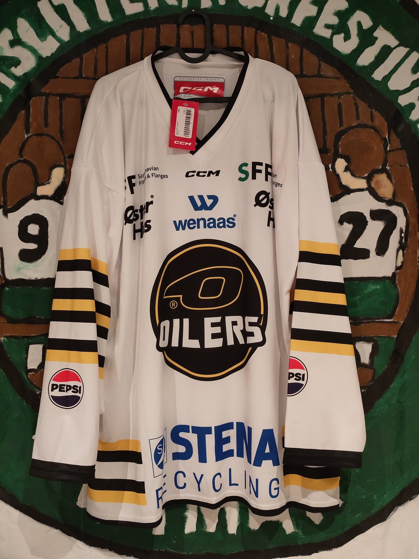 Stavanger Oilers drakt 2024-25 hjemme Polei