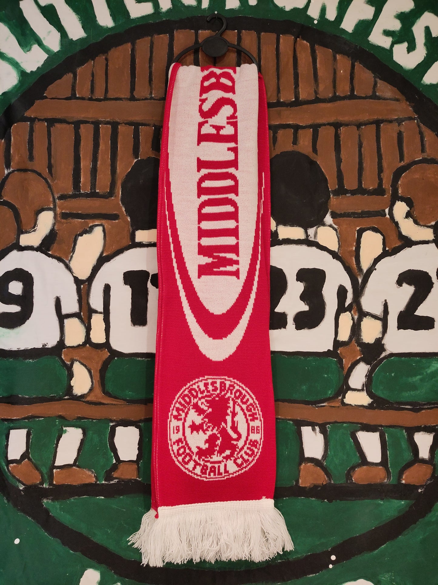Middlesbrough skjerf v3*