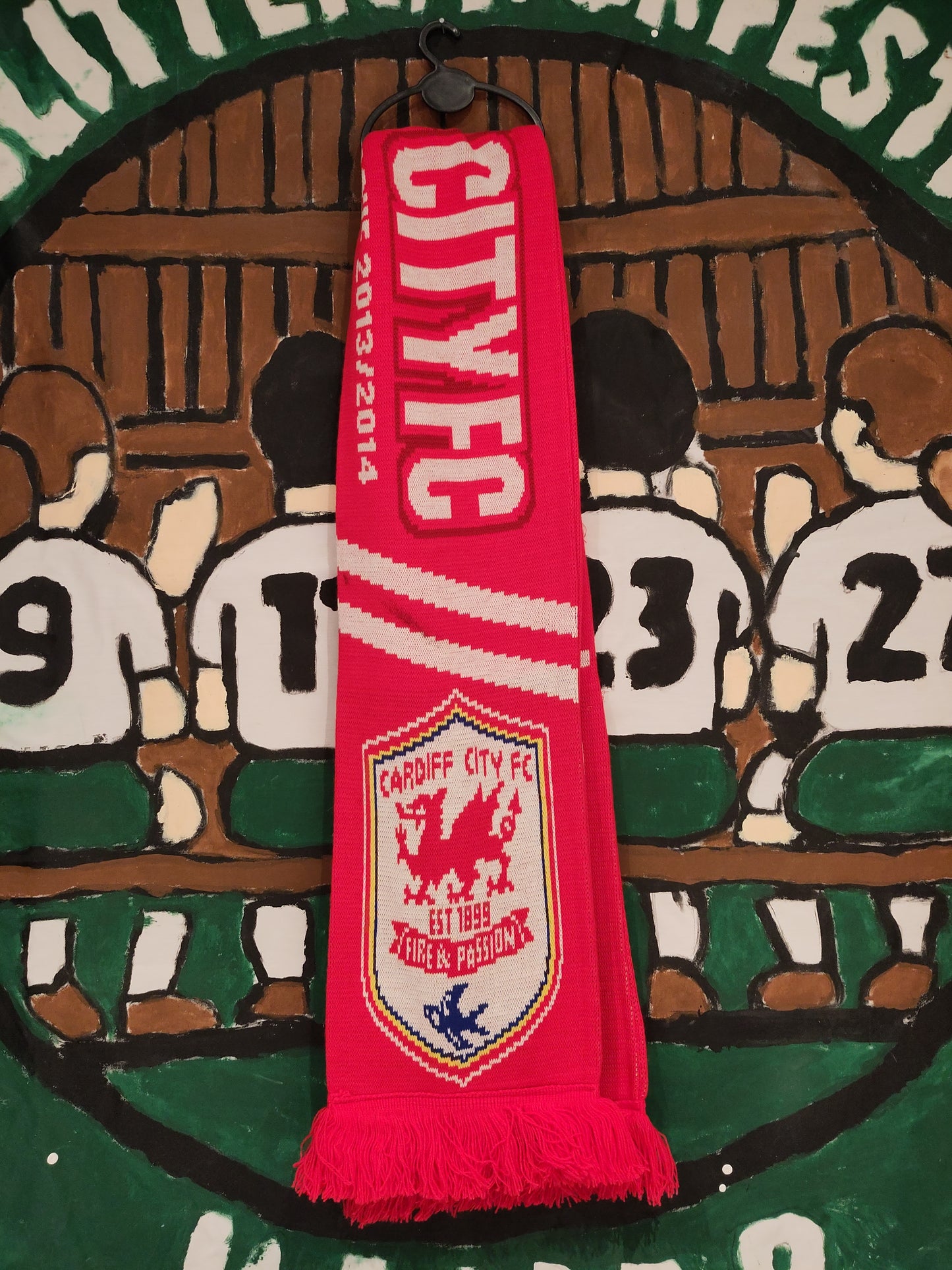 Cardiff skjerf Premier League 2013-14*