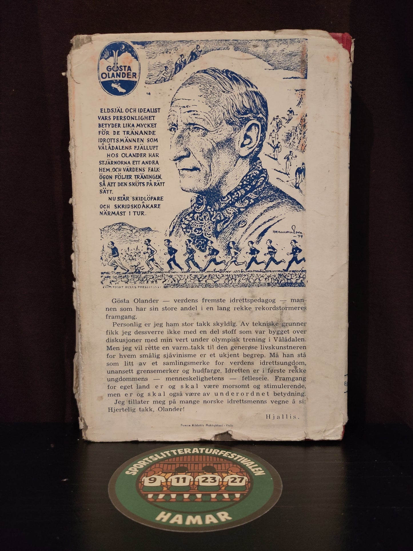 BOK: Harde løp - Fra babysjømann til verdensmester (Hjalmar "Hjallis" Andersen)